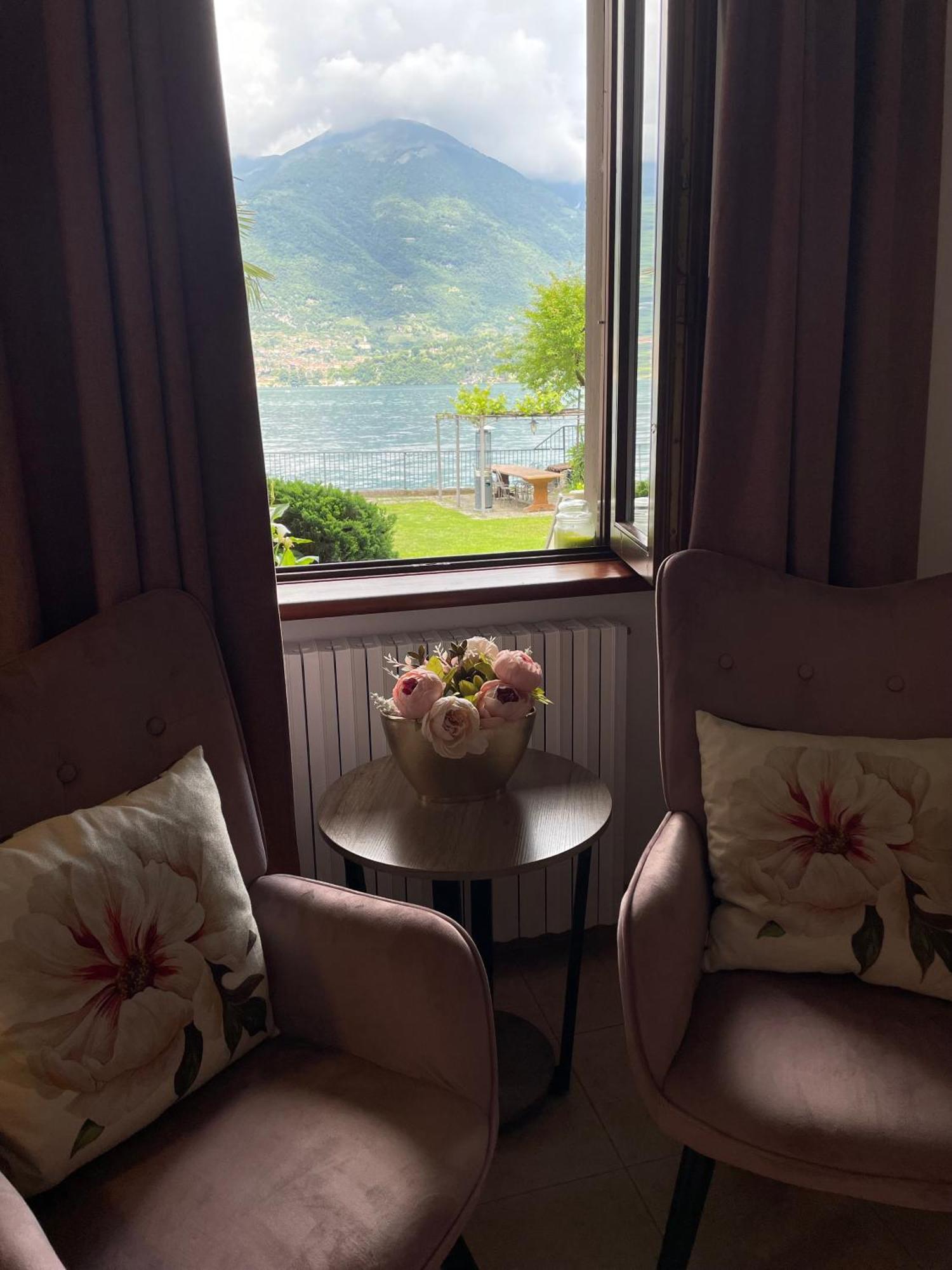 Peonia Apartment - Appartamento Vista Lago Lezzeno Luaran gambar